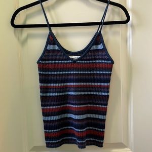 American Eagle Striped Tank Top